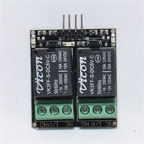 MAKER AND HACKER 5V 2 channel / Two channel Relay Board Module MADE IN ...