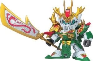 Bandai Sd Gundam Sd Sangokuden Brave Battle Warriors 040 True Guan Ping ...