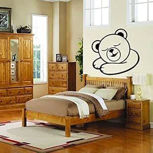 Buy KaaHego Dream On Walls Cute Sleeping Teddy Bear Wall Decal Online ...