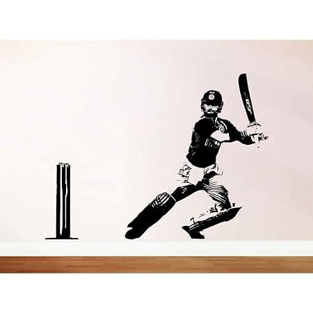 DivineDesigns™ Virat Kohli Cut Pieces Sticker | Sticker for Living Room ...