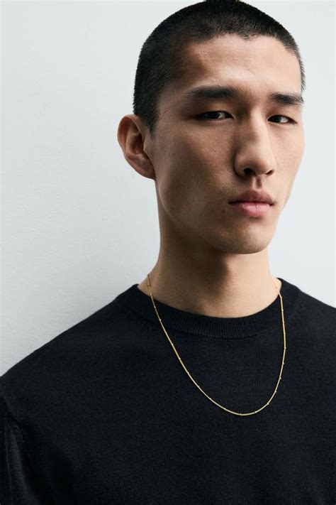 STAINLESS STEEL LINK CHAIN - Gold | ZARA India