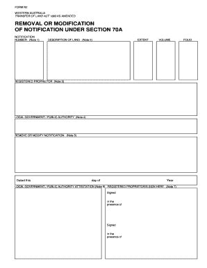 Fillable Online Form N2 The Form N2 Removal or Modificaiton of ...