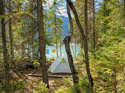 Hiking "The Berg Lake Trail", Mount Robson Provincial Park