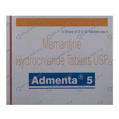 Admenta 5 Tablet: Uses, Side-effects, Price, Dosage & More Info - PharmEasy