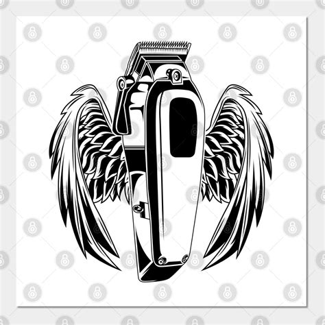 Barber hair clippers trimmers drip dripping shop barbershop etsy – Artofit