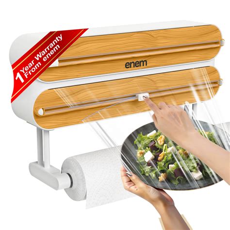 Enem 3 in 1 Cling Wrap Dispenser with Cutter – enem
