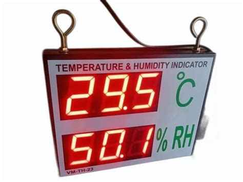 Temperature and Humidity Indicator - Digital Temperature and Humidity ...