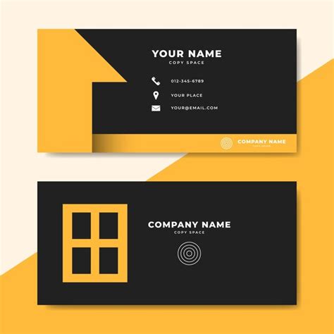 Business Card Template with House Outline 的图像结果