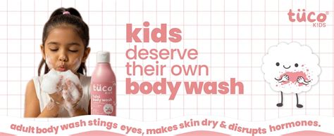 Tuco® Kids Body Wash/Shower Gel | Infused with Sandalwood Oil, Tulsi ...
