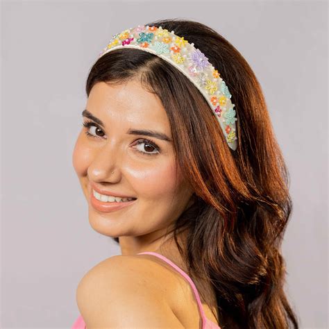 Summer Bloom Embellished Hairband - Multi – Hair Drama Company