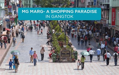 M.G Marg - A Shopping Paradise in Gangtok
