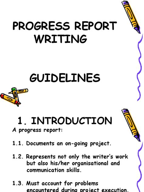 Image result for Progress Report Writing