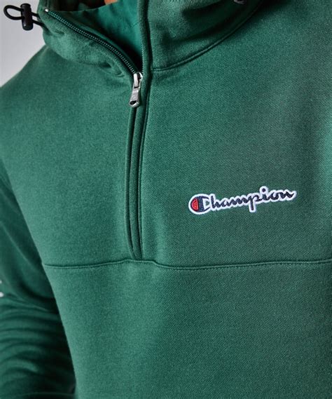 Champion Half Zip Hooded Sweatshirt | Erkek | 217866-GS568 | Sneaks Up