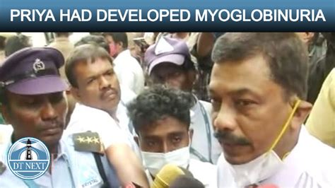 Priya had developed Myoglobinuria: RGGGH Dean