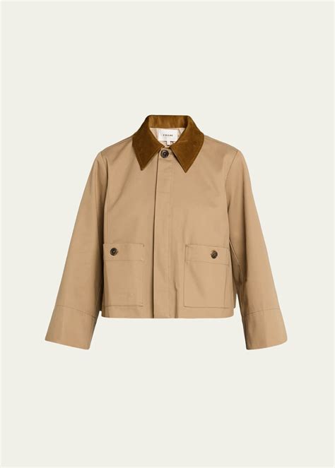 FRAME The Small Trench Coat - Bergdorf Goodman