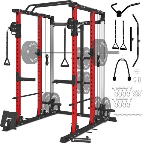 Mikolo Power Cage, Power Rack with Cable Crossover India | Ubuy
