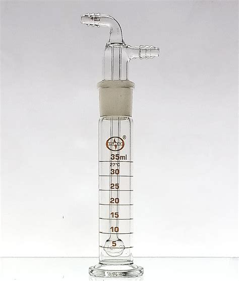 ISKO® Borosilicate Glass graduated Gas wash Bottle/Glass impinger (50ml ...