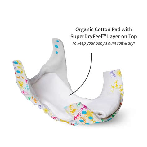 Freesize UNO Cloth Diapers (White Warli) by SuperBottoms