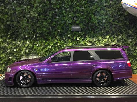 1/18 IVY Nissan Stagea GTR R34 Midnight Purple【MGM】 - Max Gear Model 模型店 | 購物橘子