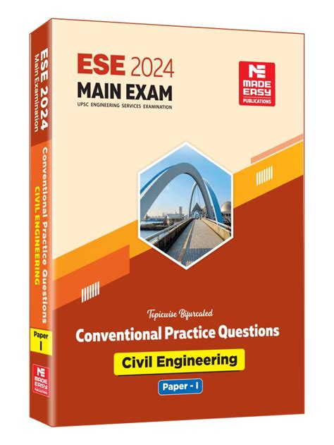 ESE 2024: Mains Examination (Practice Book): Civil Engineering ...