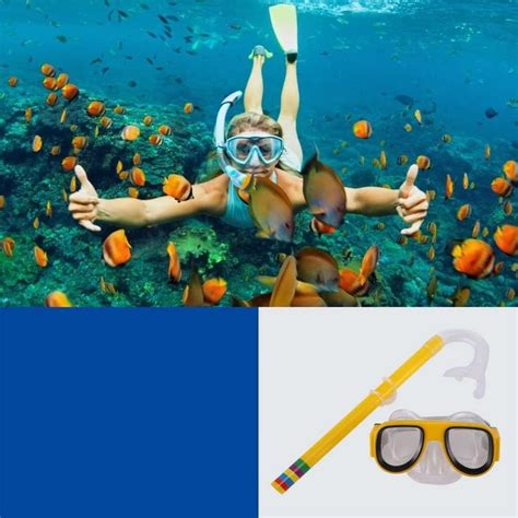 Buy Kids Snorkel Set,Scuba Diving Mask and Snorkels Goggles Diving ...