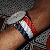 Buy Exotica Girl's DW Analogue Watch with 3 Layer of Belt (White ...