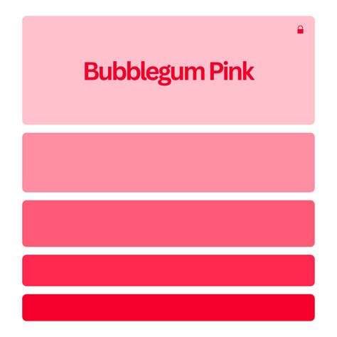 Bubblegum Pink (#ffc1cc): Color Codes & Palettes