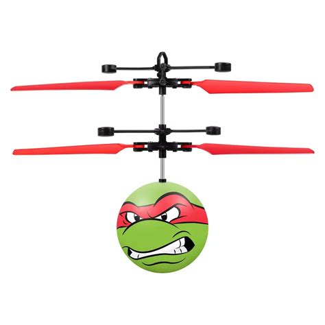 Nickelodeon TMNT Raphael UFO Ball Helicopter | Ubuy India