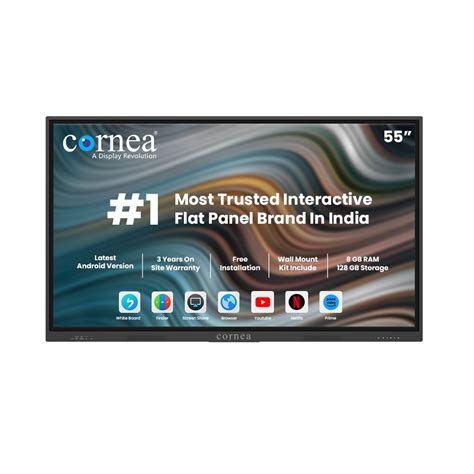 Cornea 55 Inches 4K UHD Touch Screen LED TV UltraTouch Display ...