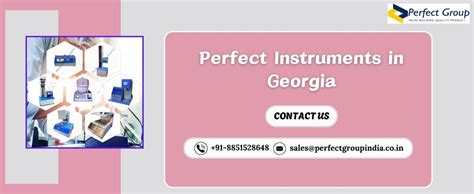 Perfect Instruments in Georgia