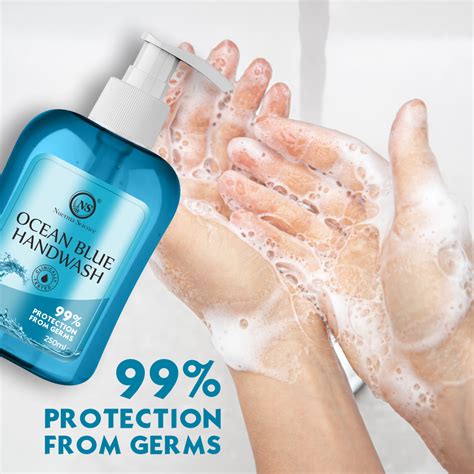 Nuerma Science Ocean Blue Hand Wash Enriched with Aloe Vera & Vitamin