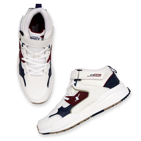 Shop Off White/Navy Sneakers for Men SM 1044 Online at Best Price