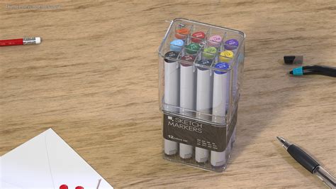 Generic Sketch Marker 12 Pack 3D model | 3D Molier International