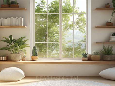 Simple Home Office Zoom Background