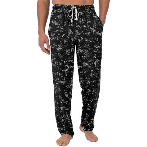Difdany Men's Flannel Pajama Pants Cozy Lounge Bottoms with Pockets for ...