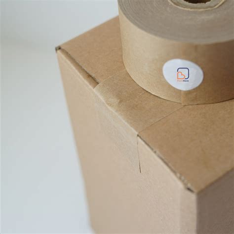 1 inch Water Activated Kraft Paper Tape - 50 mts – Packnest