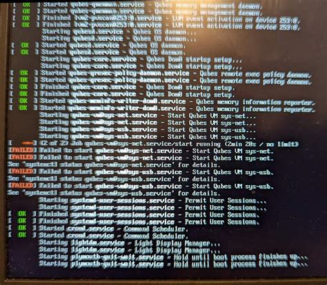 Qubes OS Crippling Slow, sys-net and sys-usb fail to boot - User ...