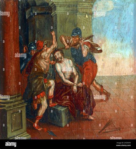 The Crowning with Thorns Stock Photo - Alamy