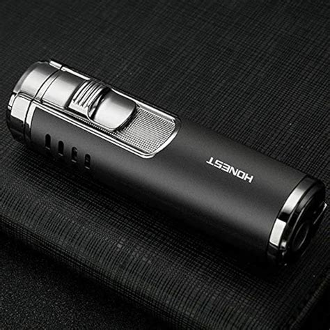 Piioket Windproof Quad 4 Nozzles Jet Flame Lighter India | Ubuy