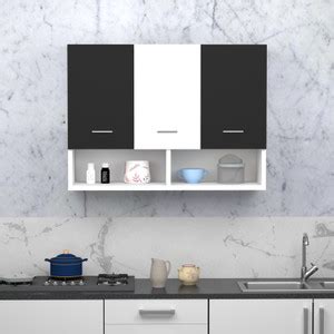 Divysa 3 Door with Shelevs Wall Mounted Kitchen Cabinet for Home ...