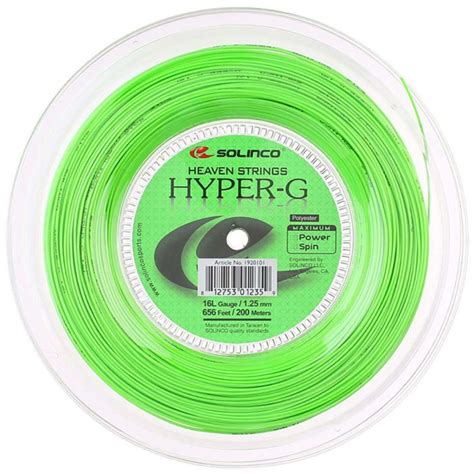 Buy Solinco Hyper G 16L String Reel (200 m) online at Best Price in ...