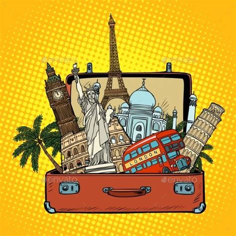 Travels All Over the World Carton 的图像结果