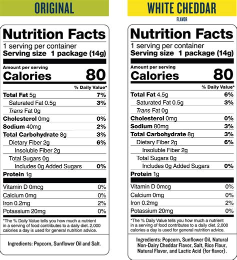 SKINNYPOP Variety Pack Original and White Cheddar Popped Popcorn Bags ...