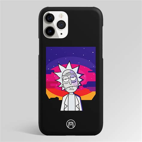 Trippy Rick Sanchez Back Cover Phone Case – Mymerchandize