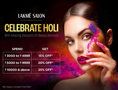 Lakme Salon Holi