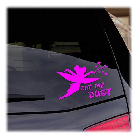 Buy Signage Cafe Tinkerbell - Eat My Dust, Vinyl Decal in hot Pink ...