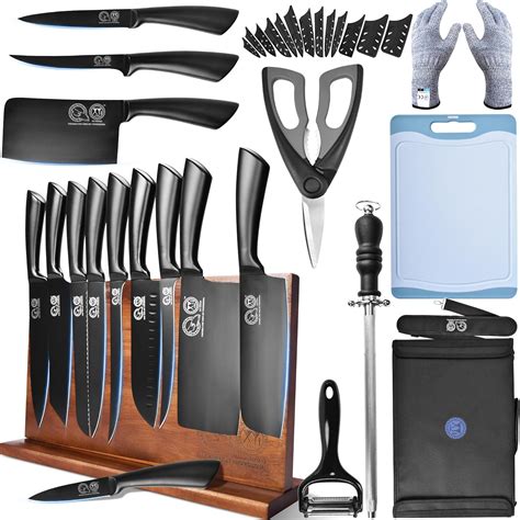 XYJ Professional Knife Sets for Master Chefs,Meat Cleaver Butcher for ...