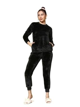 Buy Sweet Dreams Women Solid Track Suit at Amazon.in
