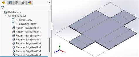 Image result for SolidWorks Flat Pattern to Bend Pattern