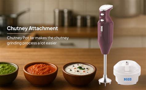 Buy BOSS Stainless Steel Big Boss Portable Hand Blender | Powerful 275 ...
